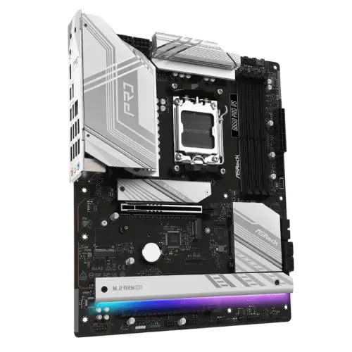 Asrock B850 PRO RS, AMD B850, AM5, ATX, 4 DDR5, HDMI, USB-C (DP-alt), 2.5G LAN, RGB, 4x M.2 - HONORABLE VETERANS SOLUTIONS