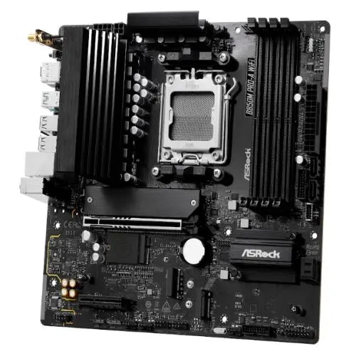 Asrock B850M PRO-A WIFI, AMD B850, AM5, Micro ATX, 4 DDR5, HDMI, DP, Wi-Fi 6E, 2.5G LAN, 3x M.2 - HONORABLE VETERANS SOLUTIONS