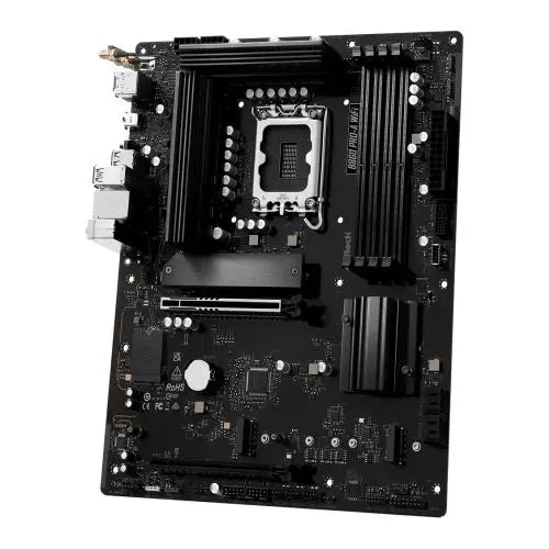 Asrock B860 PRO-A WIFI, Intel B860, 1851, ATX, 4 DDR5, HDMI, DP, Wi-Fi 6E, 2.5G LAN, 3x M.2 - HONORABLE VETERANS SOLUTIONS