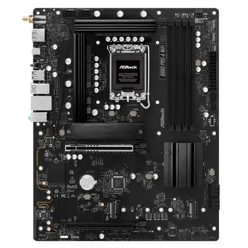 Asrock B860 PRO-A WIFI, Intel B860, 1851, ATX, 4 DDR5, HDMI, DP, Wi-Fi 6E, 2.5G LAN, 3x M.2 - HONORABLE VETERANS SOLUTIONS