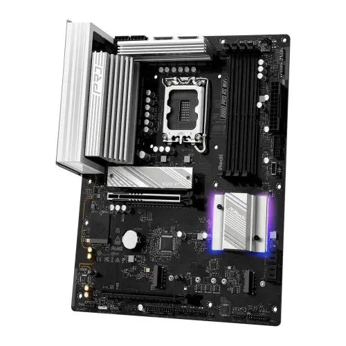 Asrock B860 PRO RS WIFI, Intel B860, 1851, ATX, 4 DDR5, HDMI, DP, Wi-Fi 6E, 2.5G LAN, RGB, 3x M.2 - HONORABLE VETERANS SOLUTIONS