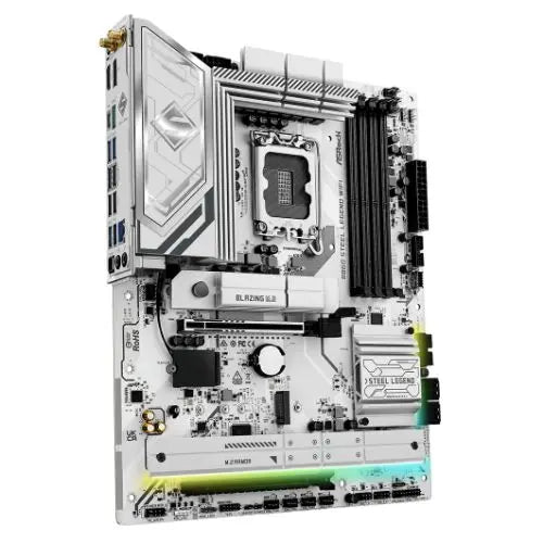 Asrock B860 STEEL LEGEND WIFI, Intel B860, 1851, ATX, 4 DDR5, HDMI, DP, TB4, Wi-Fi 6E, 2.5G LAN, RGB, 4x M.2 - HONORABLE VETERANS SOLUTIONS