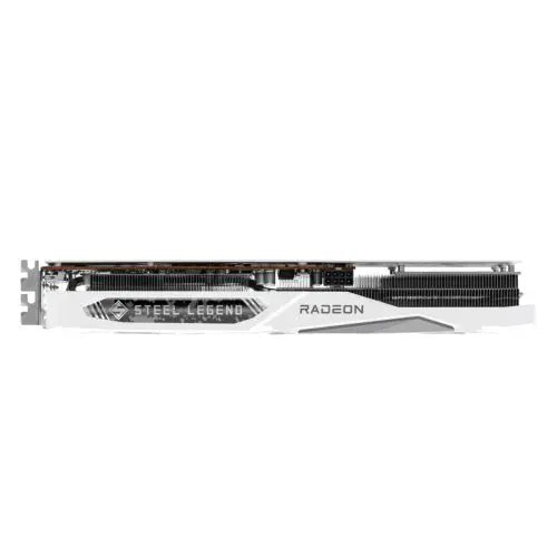 Asrock RX7600 Steel Legend 8GB OC, PCIe4, 8GB DDR6, HDMI, 3 DP, 2725MHz Clock, Overclocked, RGB, White - HONORABLE VETERANS SOLUTIONS