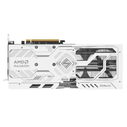 Asrock RX9060 XT Steel Legend 8GB OC, PCIe5, 8GB DDR6, HDMI, 2 DP, 3320MHz Clock, RGB, Overclocked, White - HONORABLE VETERANS SOLUTIONS