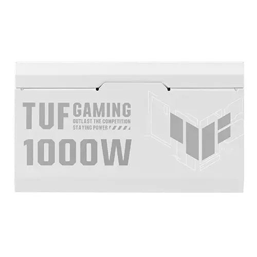 Asus 1000W TUF Gaming Gold PSU, Fully Modular, 80+ Gold, Double Ball Bearing Fan, ATX 3.1, PCIe 5.1, White - HONORABLE VETERANS SOLUTIONS