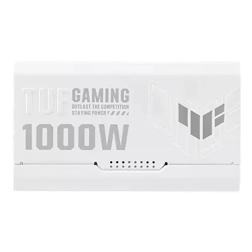 Asus 1000W TUF Gaming Gold PSU, Fully Modular, 80+ Gold, Double Ball Bearing Fan, ATX 3.1, PCIe 5.1, White - HONORABLE VETERANS SOLUTIONS