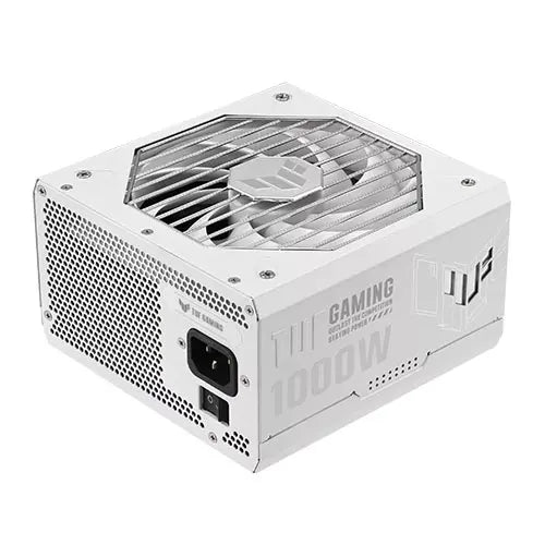 Asus 1000W TUF Gaming Gold PSU, Fully Modular, 80+ Gold, Double Ball Bearing Fan, ATX 3.1, PCIe 5.1, White - HONORABLE VETERANS SOLUTIONS
