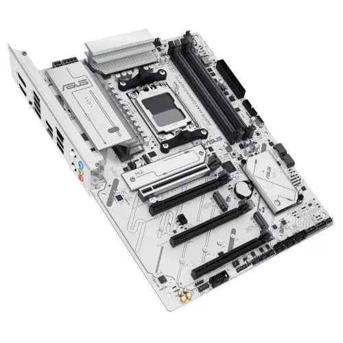 Asus B650E MAX GAMING WIFI W, AMD B650, AM5, ATX, 4 DDR5, HDMI, DP, Wi-Fi 6E, 2.5G LAN, PCIe5, 3x M.2, White - HONORABLE VETERANS SOLUTIONS