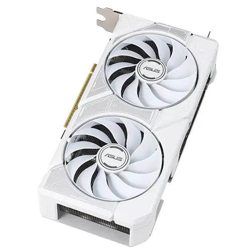 Asus DUAL RTX5060 Ti OC, PCIe5, 16GB DDR7, HDMI, 3 DP, 2632MHz Clock, Overclocked, Compact SFF-Ready, White - HONORABLE VETERANS SOLUTIONS