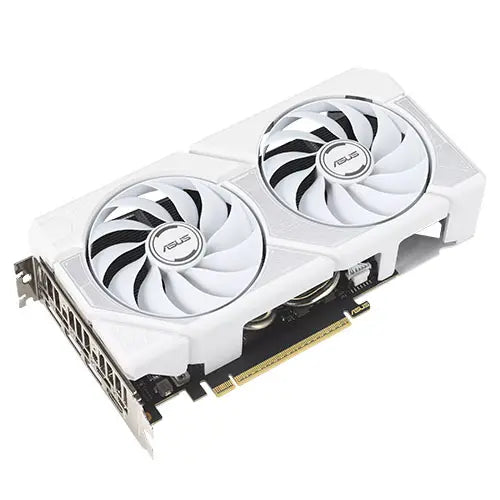 Asus DUAL RTX5060 Ti OC, PCIe5, 16GB DDR7, HDMI, 3 DP, 2632MHz Clock, Overclocked, Compact SFF-Ready, White - HONORABLE VETERANS SOLUTIONS