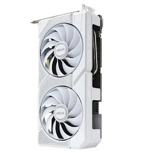 Asus DUAL RTX5060 Ti OC, PCIe5, 16GB DDR7, HDMI, 3 DP, 2632MHz Clock, Overclocked, Compact SFF-Ready, White - HONORABLE VETERANS SOLUTIONS