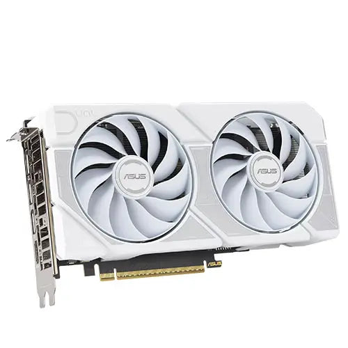 Asus DUAL RTX5060 Ti OC, PCIe5, 16GB DDR7, HDMI, 3 DP, 2632MHz Clock, Overclocked, Compact SFF-Ready, White - HONORABLE VETERANS SOLUTIONS