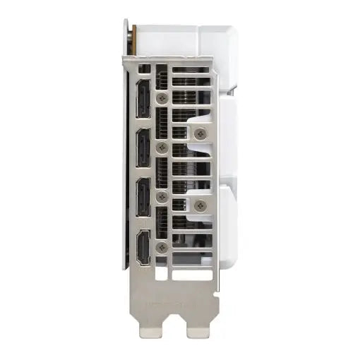 Asus DUAL RTX5060 White OC, PCIe5, 8GB DDR7, HDMI, 3 DP, 2565MHz Clock, Overclocked, Compact SFF-Ready - HONORABLE VETERANS SOLUTIONS