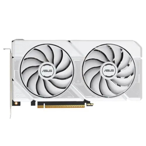 Asus DUAL RTX5060 White OC, PCIe5, 8GB DDR7, HDMI, 3 DP, 2565MHz Clock, Overclocked, Compact SFF-Ready - HONORABLE VETERANS SOLUTIONS