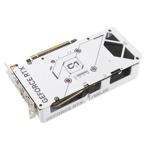 Asus DUAL RTX5060 White OC, PCIe5, 8GB DDR7, HDMI, 3 DP, 2565MHz Clock, Overclocked, Compact SFF-Ready - HONORABLE VETERANS SOLUTIONS