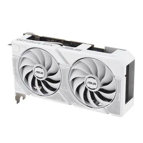 Asus DUAL RTX5060 White OC, PCIe5, 8GB DDR7, HDMI, 3 DP, 2565MHz Clock, Overclocked, Compact SFF-Ready - HONORABLE VETERANS SOLUTIONS