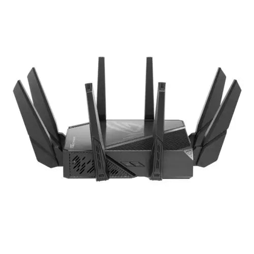 ASUS (GT-AX11000 PRO) ROG Rapture AX11000 Wireless Tri-Band Wi-Fi 6 Gaming Router, 10G LAN, 2.5G WAN, AiMesh, RangeBoost Plus, RGB - HONORABLE VETERANS SOLUTIONS
