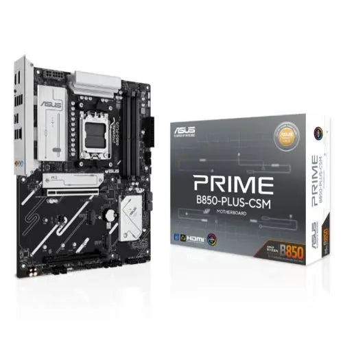 Asus PRIME B850-PLUS-CSM - Corporate Stable Model, AMD B850, AM5, ATX, 4 DDR5, HDMI, DP, 2.5G LAN, 3x M.2 - HONORABLE VETERANS SOLUTIONS