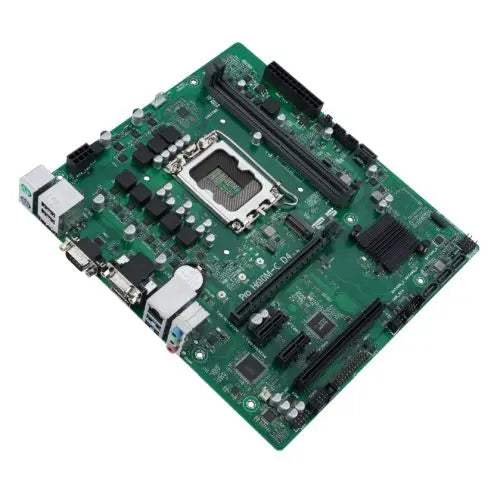 Asus PRO H610M-C D4-CSM - Corporate Stable Model, Intel H610, 1700, Micro ATX, 2 DDR4, VGA, HDMI, DP, PCIe4, 1x M.2 - HONORABLE VETERANS SOLUTIONS