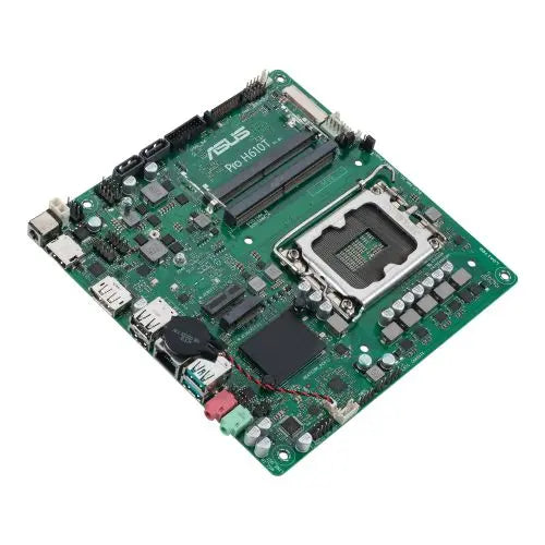 Asus PRO H610T-CSM - Corporate Stable Model, Intel H610, 1700, Thin Mini ITX, 2 DDR5 SO-DIMM, HDMI, DP, LVDS, 19v DC in, 1x M.2 - HONORABLE VETERANS SOLUTIONS