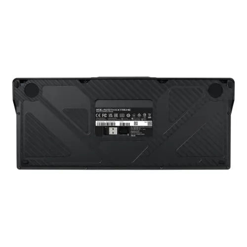 Asus ROG AZOTH Extreme Compact 75% Mechanical RGB Gaming Keyboard, Wireless/Btooth/USB, NX Snow Switches, 8000Hz, OLED Display, Control Knob - HONORABLE VETERANS SOLUTIONS