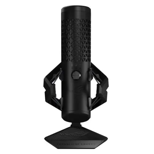 Asus ROG Carnyx USB Gaming Microphone, Studio-Grade 25mm Condenser, 192kHz/24-bit, High-Pass Filter, Pop Filter, Metal Mount, RGB Lighting, Black - HONORABLE VETERANS SOLUTIONS