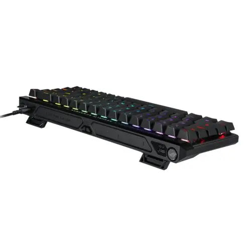 Asus ROG FALCHION ACE HFX Compact 65% Analog RGB Gaming Keyboard, Wired (Dual USB-C), ROG HFX Magnetic Switches, Rapid Trigger, Touch Panel - HONORABLE VETERANS SOLUTIONS