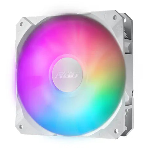 Asus ROG STRIX LC II 240 ARGB Liquid CPU Cooler, 240mm, 7th Gen Asetek Pump, 2 x ARGB PWM Fans & ARGB Pump Cover, White - HONORABLE VETERANS SOLUTIONS