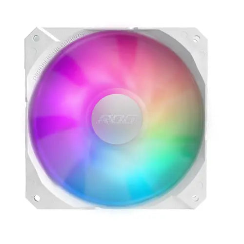 Asus ROG STRIX LC II 240 ARGB Liquid CPU Cooler, 240mm, 7th Gen Asetek Pump, 2 x ARGB PWM Fans & ARGB Pump Cover, White - HONORABLE VETERANS SOLUTIONS