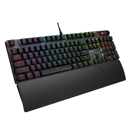 Asus ROG STRIX SCOPE II X Mechanical RGB Gaming Keyboard, ROG NX V2 Switches, Sound Dampening, PBT Keycaps, Intuitive Controls - HONORABLE VETERANS SOLUTIONS
