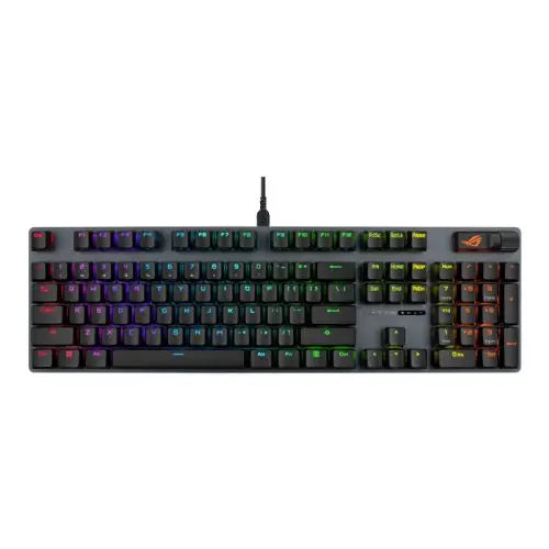 Asus ROG STRIX SCOPE II X Mechanical RGB Gaming Keyboard, ROG NX V2 Switches, Sound Dampening, PBT Keycaps, Intuitive Controls - HONORABLE VETERANS SOLUTIONS