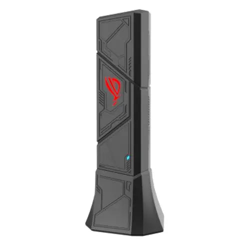 Asus (ROG USB-BE92) BE6500 Tri-Band Wi-Fi 7 USB Adapter, USB Type A & C, 4096-QAM, MLO, WPA3 Security, OFDMA, MU-MIMO, Cradle - HONORABLE VETERANS SOLUTIONS