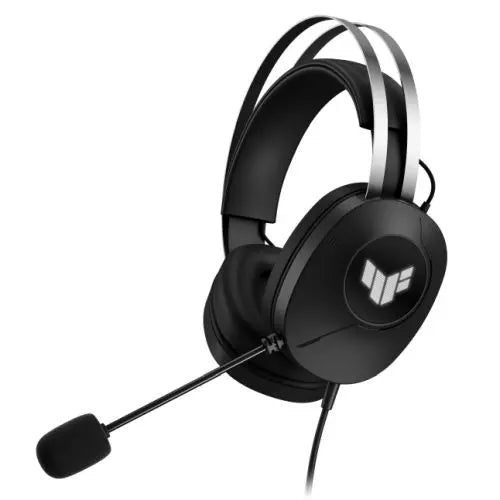 Asus TUF Gaming H1 Gen II Lightweight Gaming Headset, USB-A, Surround Sound, TeamSpeak Mic, Built-in Lighting, Black - HONORABLE VETERANS SOLUTIONS