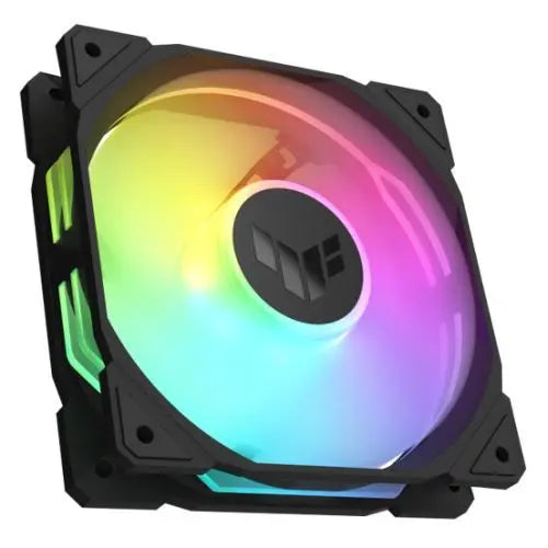 Asus TUF Gaming TR120 ARGB 120mm PWM Case Fans (3 Pack), Hydraulic Bearing, 28mm Frame, Double-layer LED Matrix Design, 2000 RPM, Black - HONORABLE VETERANS SOLUTIONS