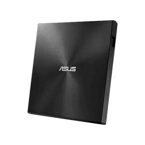 Asus (ZenDrive U9M) External Slimline DVD Re-Writer, USB-A / USB-C, 8x, M-Disc Support, Cyberlink Power2Go 8, Black - HONORABLE VETERANS SOLUTIONS
