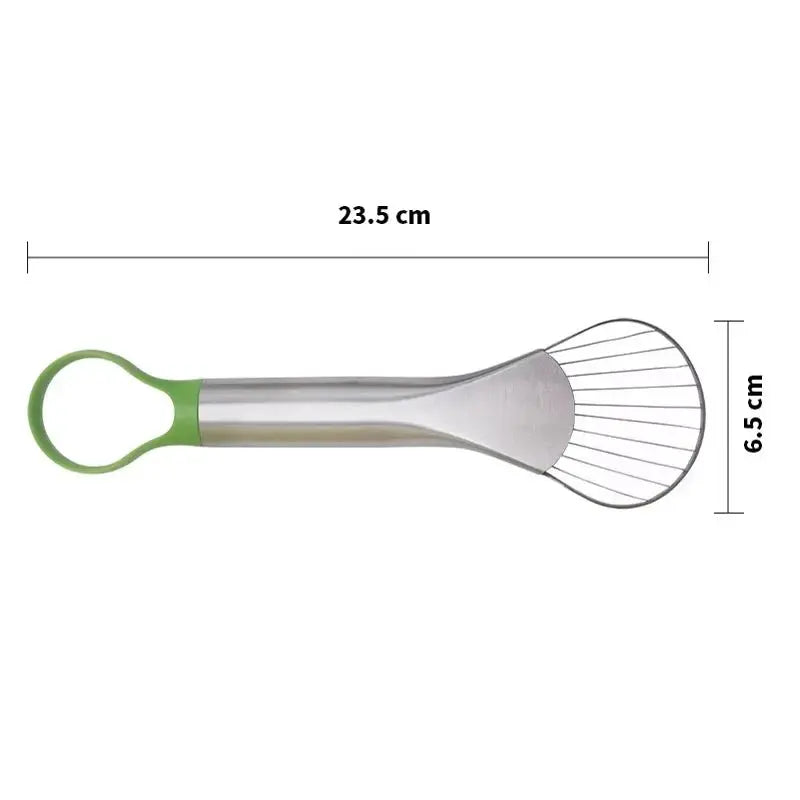 Avocado Slicer 2 In 1 Stainless Steel Avocado Cutter Peeler Knife Pitaya Kiwi Slicer Peeler Kitchen Gadget Fruit Vegetable Tools - HONORABLE VETERANS SOLUTIONS