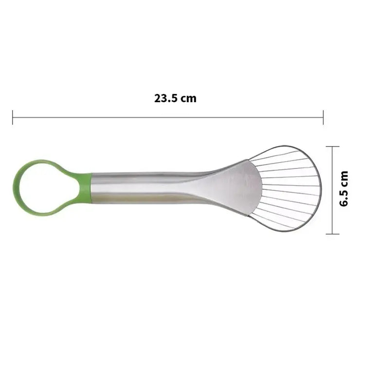Avocado Slicer 2 In 1 Stainless Steel Avocado Cutter Peeler Knife Pitaya Kiwi Slicer Peeler Kitchen Gadget Fruit Vegetable Tools - HONORABLE VETERANS SOLUTIONS