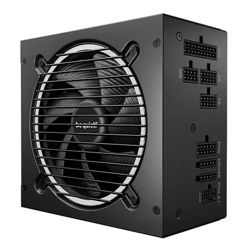 Be Quiet! 650W Pure Power 13 M PSU, Fully Modular, Semi-Passive Fan, 80+ Gold, ATX 3.1, PCIe 5.1 - HONORABLE VETERANS SOLUTIONS