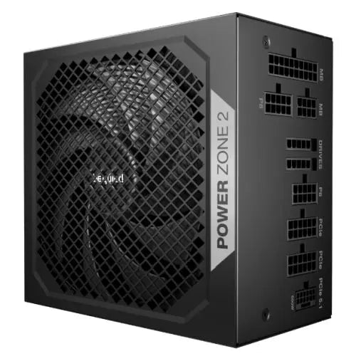 Be Quiet! 750W Power Zone 2 PSU, Fully Modular, 80+ Platinum, Cybenetics Platinum, Semi-Passive Zero-RPM Cooling, ATX 3.1, PCIe 5.1 - HONORABLE VETERANS SOLUTIONS
