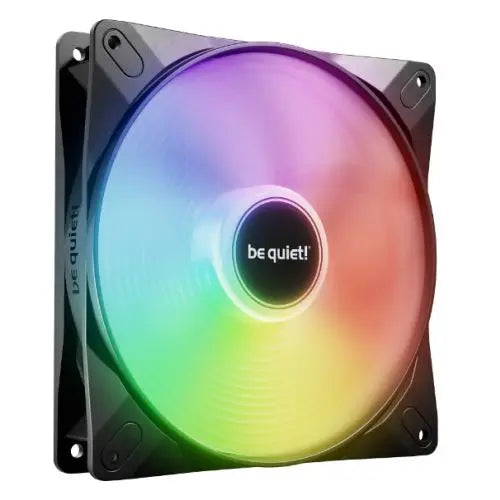 Be Quiet! (BL126) Light Wings LX 140mm PWM ARGB Case Fan, Rifle Bearing, Impeller w/ 16 LEDs, Daisy-Chain, Up to 1200 RPM, Black - HONORABLE VETERANS SOLUTIONS