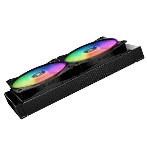 Be Quiet! (BL129) Light Wings LX 140mm PWM High-Speed ARGB Case Fan, Rifle Bearing, Impeller w/ 16 LEDs, Daisy-Chain, Up to 1800 RPM, Black - HONORABLE VETERANS SOLUTIONS
