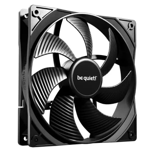 Be Quiet! BL139 Pure Wings 3 PWM 140mm Case Fans (3 Pack), Rifle Bearing, 1200 RPM, Black - HONORABLE VETERANS SOLUTIONS