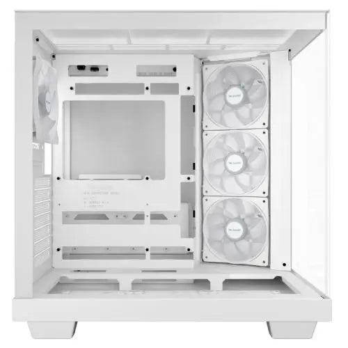 Be Quiet! Light Base 500 LX ARGB Gaming Case w/ Glass Front & Side, ATX, 4x ARGB Fans & ARGB Hub, USB-C 10Gbps, Asus BTF Compatible, White - HONORABLE VETERANS SOLUTIONS