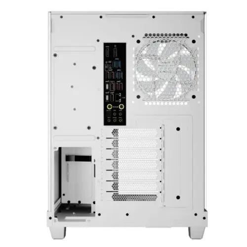 Be Quiet! Light Base 500 LX ARGB Gaming Case w/ Glass Front & Side, ATX, 4x ARGB Fans & ARGB Hub, USB-C 10Gbps, Asus BTF Compatible, White - HONORABLE VETERANS SOLUTIONS