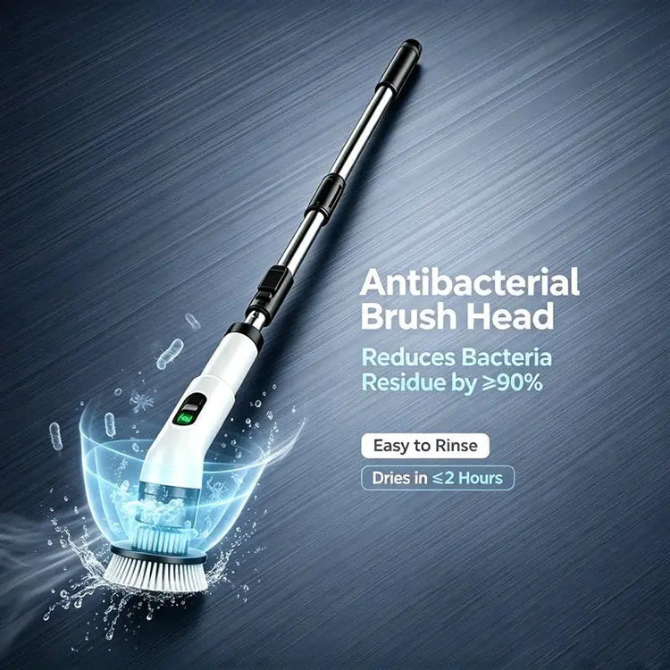 Cordless Household Spin Scrubber Kitchen Gadgets Hair Brushes Bathroom Broom Toilet Multipurpose Cleaning Brush Electric Mops - HONORABLE VETERANS SOLUTIONS