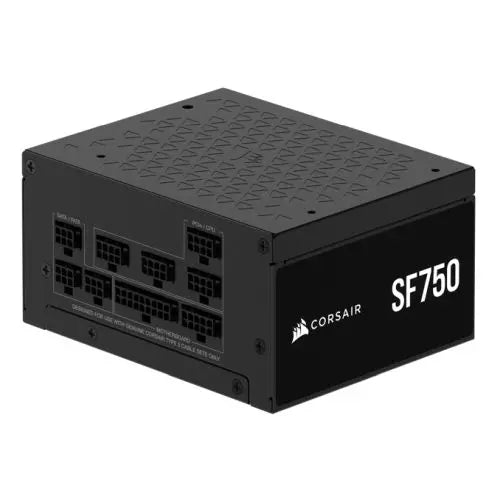 Corsair 750W SF Series SF750 SFX PSU, Fully Modular, 80+ Platinum, Fluid Dynamic Fan, ATX 3.1, PCIe 5.1, SFX-to-ATX Bracket - HONORABLE VETERANS SOLUTIONS