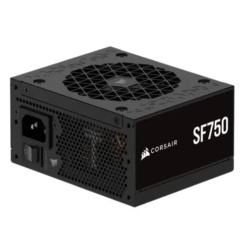 Corsair 750W SF Series SF750 SFX PSU, Fully Modular, 80+ Platinum, Fluid Dynamic Fan, ATX 3.1, PCIe 5.1, SFX-to-ATX Bracket - HONORABLE VETERANS SOLUTIONS