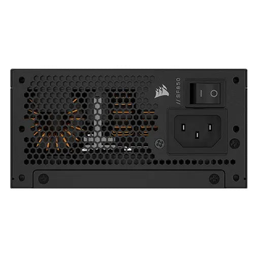 Corsair 850W SF Series SF850 SFX PSU, Fully Modular, 80+ Platinum, Fluid Dynamic Fan, ATX 3.1, PCIe 5.1, SFX-to-ATX Bracket - HONORABLE VETERANS SOLUTIONS