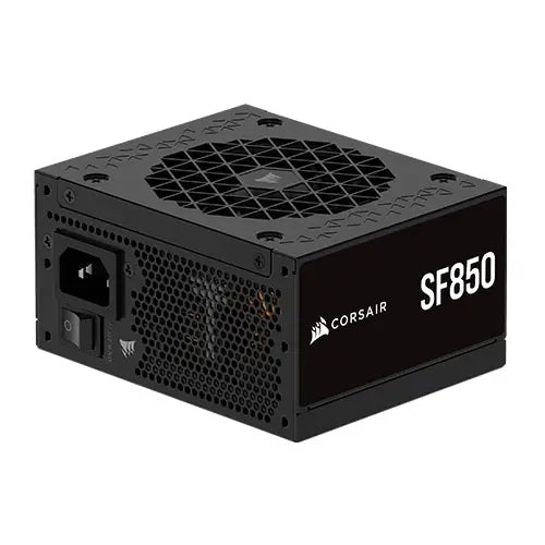 Corsair 850W SF Series SF850 SFX PSU, Fully Modular, 80+ Platinum, Fluid Dynamic Fan, ATX 3.1, PCIe 5.1, SFX-to-ATX Bracket - HONORABLE VETERANS SOLUTIONS