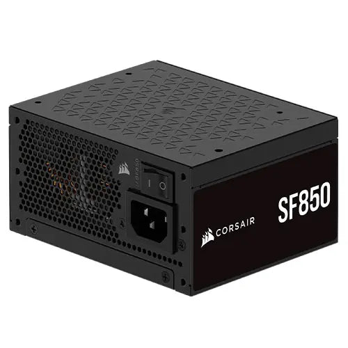 Corsair 850W SF Series SF850 SFX PSU, Fully Modular, 80+ Platinum, Fluid Dynamic Fan, ATX 3.1, PCIe 5.1, SFX-to-ATX Bracket - HONORABLE VETERANS SOLUTIONS